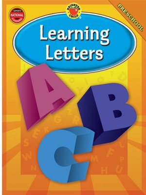 cover image of Learning Letters, Grade Preschool